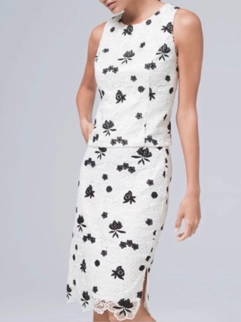 White House Black Market Two Piece Dress